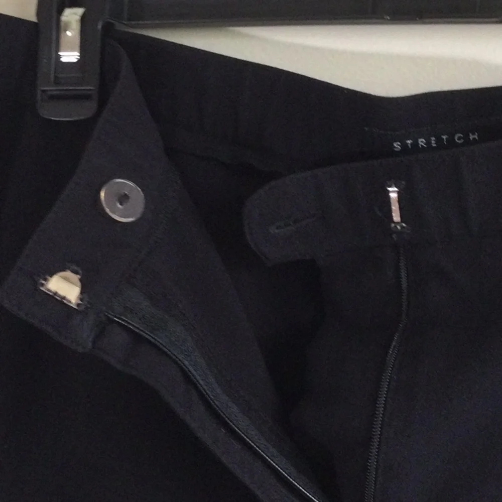 Norton McNaughton Black Dress Slacks, size 18 - Picture 5 of 7